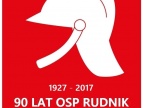 90 lat OSP Rudnik - plakat