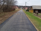 zdjęcie - droga Kornatka Dziuraki
