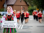 II Festiwal Orkiestr Dętych "Krakowiacy i Górale" w Dobczycach - parada orkiestr