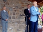 Wręczenie tytułu Honorowego Ambasadora Gminy i Miasta Dobczyce fot. Obec Sarisske Michalany fot. Obec Sarisske Michalany