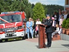 Uroczyste przekazanie i poświęcenie samochodu strażackiego w OSP Sieraków 