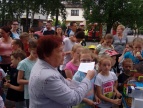 Rodzinny przejazd rowerowy ulicami Dobczyc, fot. TKKF Dobczyce