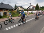 Rodzinny przejazd rowerowy ulicami Dobczyc, fot. TKKF Dobczyce