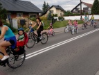 Rodzinny przejazd rowerowy ulicami Dobczyc, fot. TKKF Dobczyce