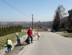 Wiosenne porządki w naszej gminie, fot. Świetlica Środowiskowa w Kędzierzynce