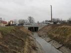 przepust na Węgielnicy przy ul. Budowlanych 10.02.2016