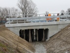 przepust na Węgielnicy przy ul. Budowlanych 10.02.2016