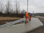 przepust na Węgielnicy przy ul. Budowlanych 10.02.2016