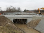 przepust na Węgielnicy przy ul. Budowlanych 10.02.2016