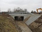przepust na Węgielnicy przy ul. Budowlanych 10.02.2016