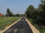 Modernizacja drogi gminnej w Stadnikach za Szkołą na długości około 630 mb wraz z rozjazdami