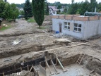 Prace nad rozbudową Przedszkola Samorządowego nr 3 w Dobczycach