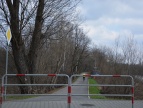 Ukończona ścieżka pieszo-rowerowa w stronę przyszłego parku miejskiego.