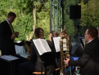 Big Band Dobczyce z Nagrodą Burmistrza Gminy i Miasta Dobczyce w dziedzinie twórczości artystycznej, upowszechniania i ochrony dóbr kultury