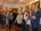Wernisaż koronczarki pani Małgorzaty Budyn i wieczorek poetycki pana Kazimierza Budyna