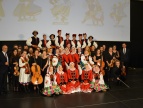 zdjęcie grupowe - Polish Art Philharmonic i Zespołu Pieśni i Tańca Dobczyce