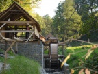 Skansen w Nowym Sączu, w ramach programu Interrego powstają młyny wodne