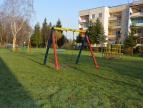 Obecny plac zabaw na osiedlu Jagiellońskim