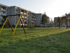 Obecny plac zabaw na osiedlu Jagiellońskim