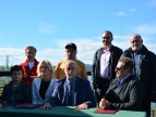 podpisanie umowy - budowa kładki łączącej Wzgórze Zamkowe z koroną zapory