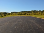 Asfaltowa nawierzchnia pod skatepark