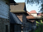 Prace w skansenie w ramach projektu Skansenova