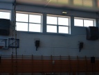 instalacja wentylacji w sali gimnastycznej Szkoły Podstawowej w Brzączowicach