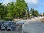 Przebudowa drogi w Rudniku