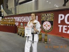 Instruktor Oyama karate z Dobczyc Patrycja Lichoń 1 dan zajęła 3 miejsce w konkurencji KATA na Otwartych Mistrzostwach Europy Kyokushinkai Tezuka Group