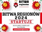 plakat informujący o konkursie Bitwa Regionów
