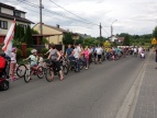 Rodzinny przejazd rowerowy ulicami Dobczyc, fot. TKKF Dobczyce
