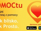 Baner informacyjny o aplikacji POMOCtu
