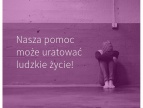 baner - nasza pomoc może uratować ludzkie życie