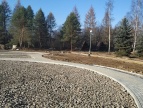 Powstają alejki na terenie dawnego OSiR-u