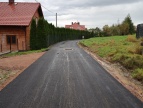 nowy wylany asawalt 