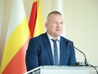 Ślubowanie Tomasza Widły na Radnego Rady Miejskiej w Dobczycach