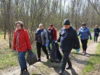 Wspólnie posprzątaliśmy teren pod zaporą w Dobczycach