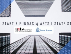 plakat informacyjny o projekcie Nasz Start z ARTS i State Street