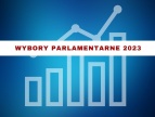 napis: wybory parlamentarne 2023