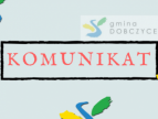 napis komunikat