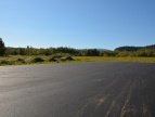 Asfaltowa nawierzchnia pod skatepark