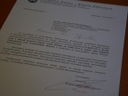 pismo Burmistrza skierowane do Sanepidu