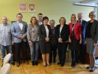 Wizyta delegacji z gminy Ustka