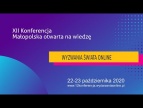 Zaproszenie na konferencję "Małopolska otwarta na wiedzę"