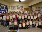 Finał projektu "Kalejdoskop Matematyczny" w Dobczycach