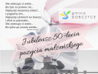 Jubileusz 50-lecia pożycia małżeńskiego