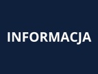 Grafika z napisem: informacja