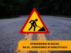 znak ostrzegający o utrudnieniach w ruchu 