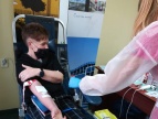 13,5 litra krwi oddano dziś w Dobczycach