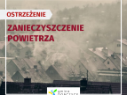 grafika informująca o zanieczyszczeniu powietrza